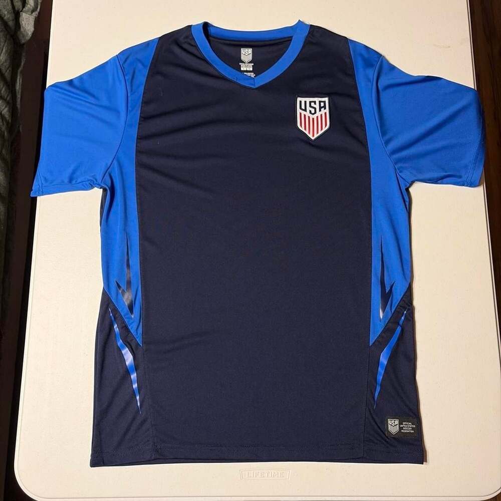 Men's Blue and Navy Jersey